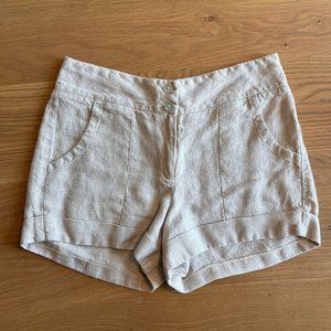 Malvi Castaneda Linen Shorts EU 8/US 4